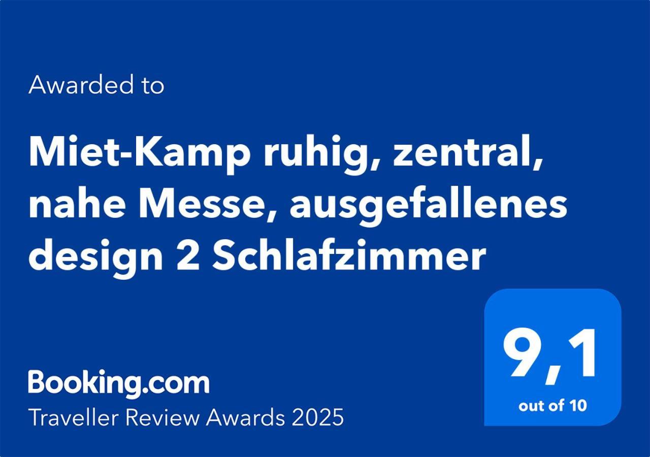 Miet-Kamp Ruhig, Zentral, Nahe Messe, Ausgefallenes Design 2 Schlafzimmer 베를린 외부 사진